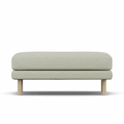 Bredhult fotpall Luiza Beige 3981-vitoljad ek