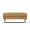 Bredhult fotpall Same Ochre 6676-vitoljad ek