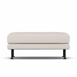 Bredhult fotpall Same Off White 6671-svart stål