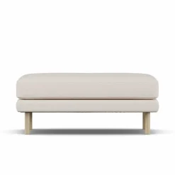 Bredhult fotpall Same Off White 6671-vitoljad ek