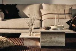 Bredhult soffa Bern Beige 0341-vitoljad ek 3-sits