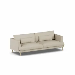 Bredhult soffa Bern Beige 0341-vitoljad ek 3-sits