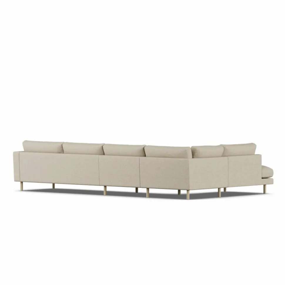 Bredhult soffa Bern Beige 0341-vitoljad ek 4-sits B2