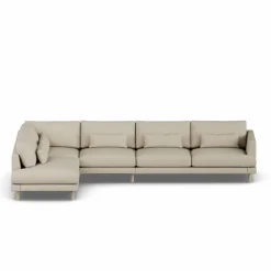 Bredhult soffa Bern Beige 0341-vitoljad ek 4-sits B2