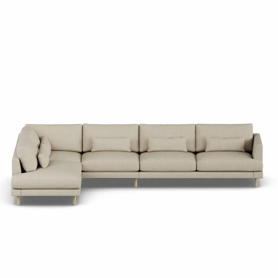 Bredhult soffa Bern Beige 0341-vitoljad ek 4-sits B2