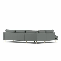 Bredhult soffa Caleido Grey 1240-vitoljad ek 3-sits A2