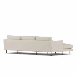 Bredhult soffa Jump Beige 1956-svart stål 2 5-sits C2