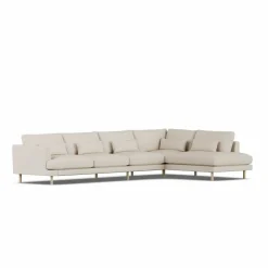 Bredhult soffa Jump Beige 1956-vitoljad ek 4-sits B1