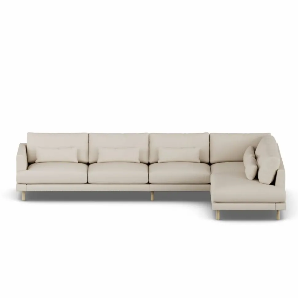 Bredhult soffa Jump Beige 1956-vitoljad ek 4-sits B1