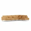 Bredhult soffa Jump Honey 1959-vitoljad ek 4-sits B1