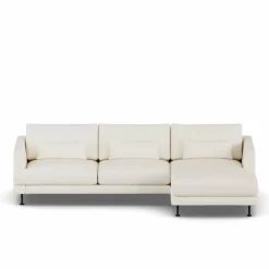 Bredhult soffa Jump Off White 1954-svart stål 2 5-sits C1