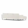 Bredhult soffa Jump Off White 1954-svart stål 2 5-sits C2