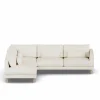 Bredhult soffa Jump Off White 1954-vitoljad ek 3-sits A2