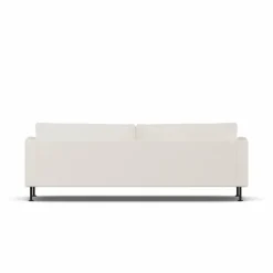 Bredhult soffa Jump Off White 1954-svart stål 3-sits