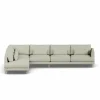 Bredhult soffa Luiza Beige 3981-vitoljad ek 4-sits B2