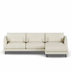 Bredhult soffa Oslo Nature 1540-svart stål 2 5-sits C1