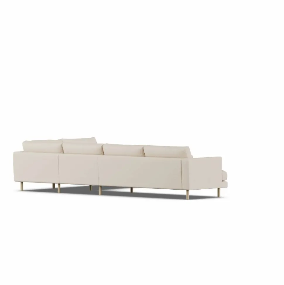 Bredhult soffa Same Beige 6670-vitoljad ek 4-sits B1