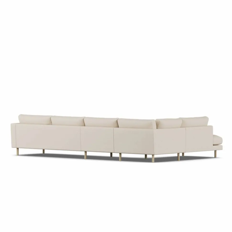 Bredhult soffa Same Beige 6670-vitoljad ek 4-sits B2