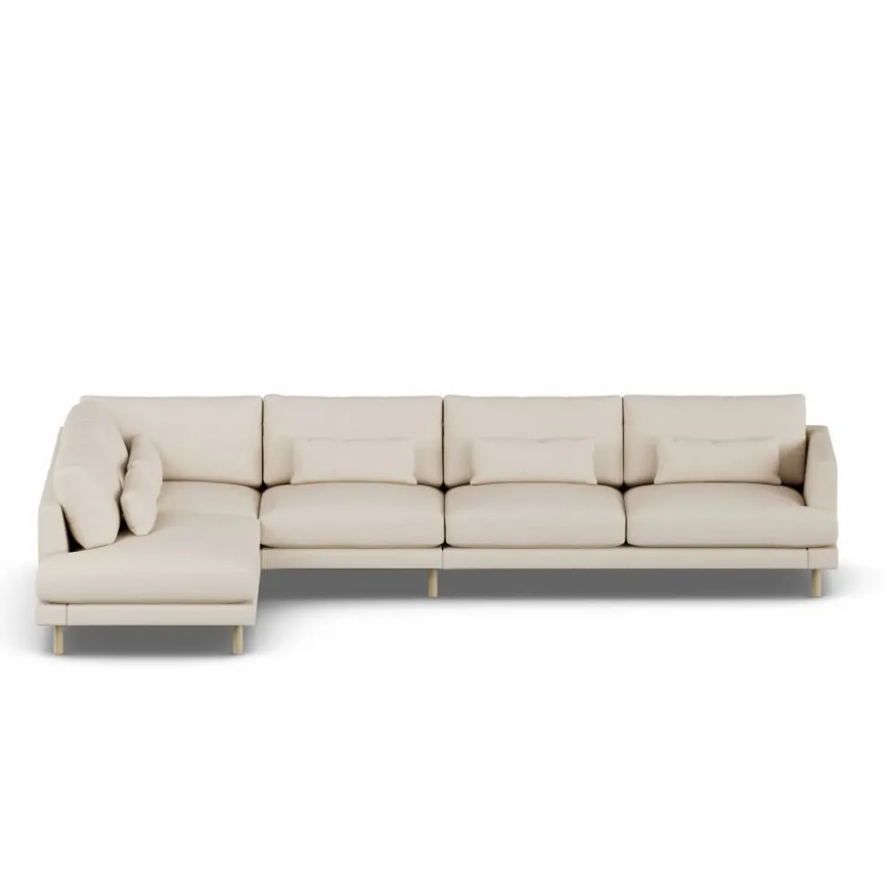 Bredhult soffa Same Beige 6670-vitoljad ek 4-sits B2