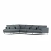 Bredhult soffa Same Blue 6678-vitoljad ek 4-sits B2