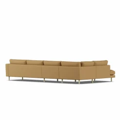 Bredhult soffa Same Ochre 6676-vitoljad ek 4-sits B2