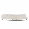 Bredhult soffa Same Off White 6671-vitoljad ek 3-sits A2