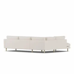 Bredhult soffa Same Off White 6671-vitoljad ek 3-sits A2
