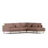 Bredhult soffa Same Rust 6675-svart stål 3-sits A1