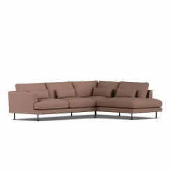 Bredhult soffa Same Rust 6675-svart stål 3-sits A1
