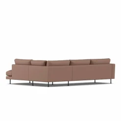 Bredhult soffa Same Rust 6675-svart stål 3-sits A1