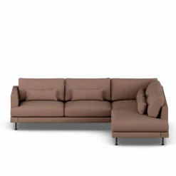 Bredhult soffa Same Rust 6675-svart stål 3-sits A1