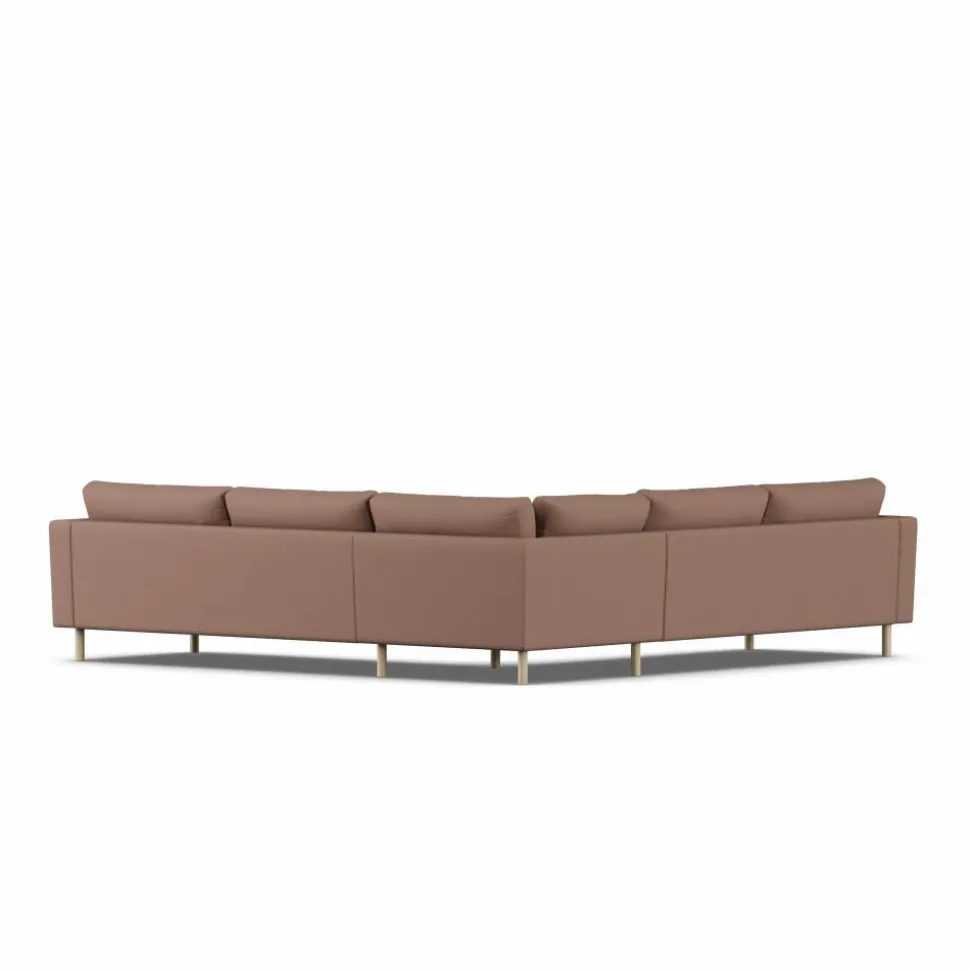 Bredhult soffa Same Rust 6675-vitoljad ek hörnsoffa F