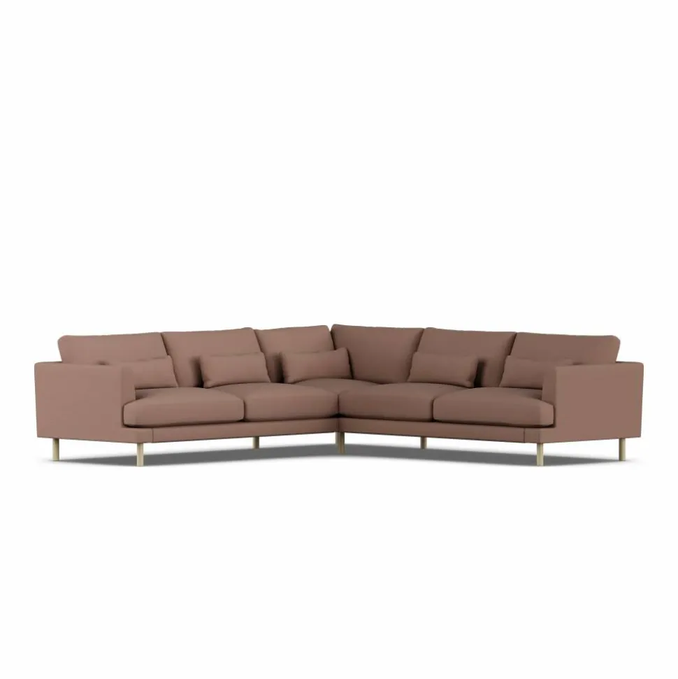 Bredhult soffa Same Rust 6675-vitoljad ek hörnsoffa F