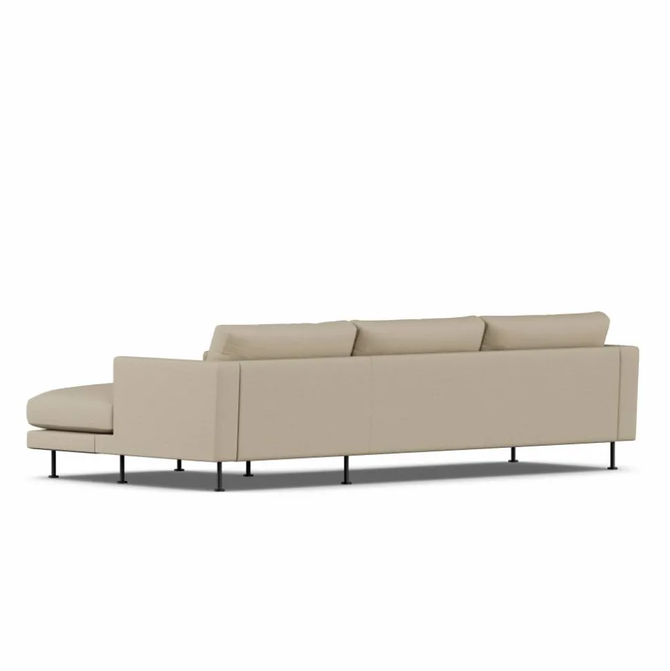 Bredhult soffa Same Sand 6672-svart stål 2 5-sits C1
