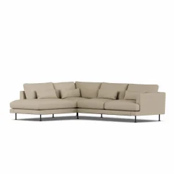 Bredhult soffa Same Sand 6672-svart stål 3-sits A2