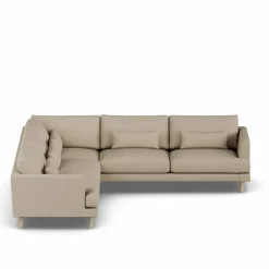 Bredhult soffa Same Sand 6672-vitoljad ek hörnsoffa F