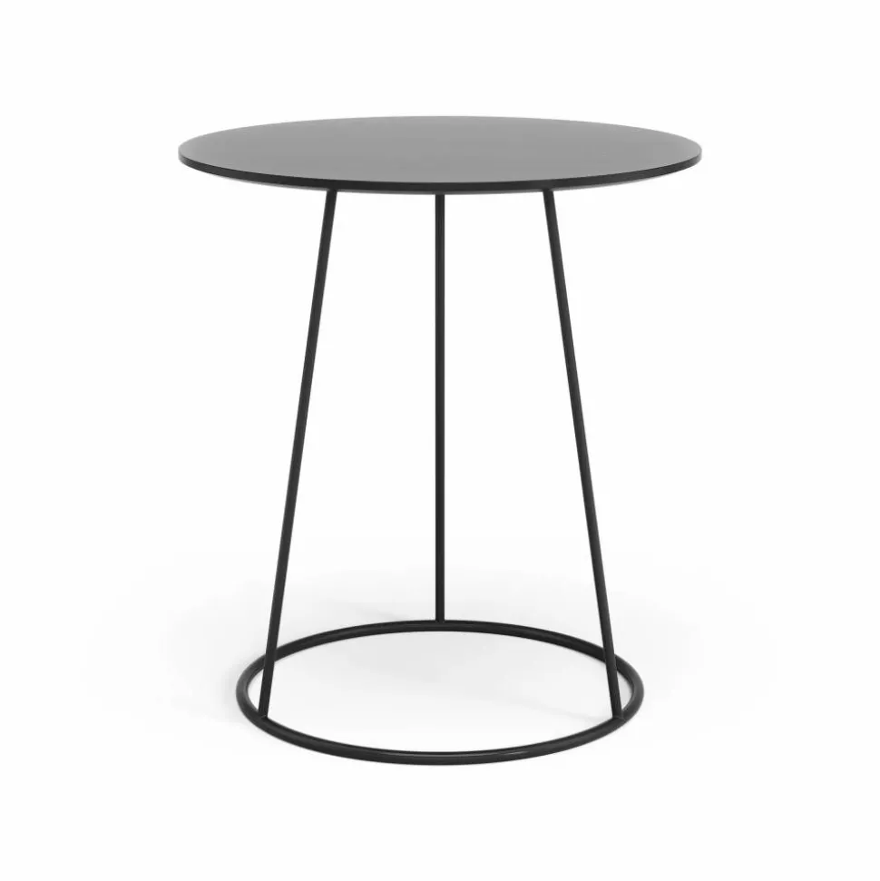 Breeze bord slät skiva Ø46 cm Svart
