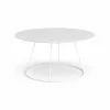 Breeze bord slät skiva Ø80 cm Vit