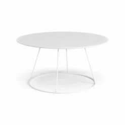 Breeze bord slät skiva Ø80 cm Vit