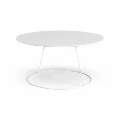 Breeze bord slät skiva Ø80 cm Vit