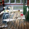 Bryggeribord Vit lack ek-varmförzinkad
