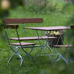 Bryggeristol Ek olja-varmförzinkat stativ