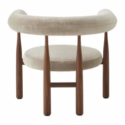 Bukowski Lounge Chair Walnut Rest 23