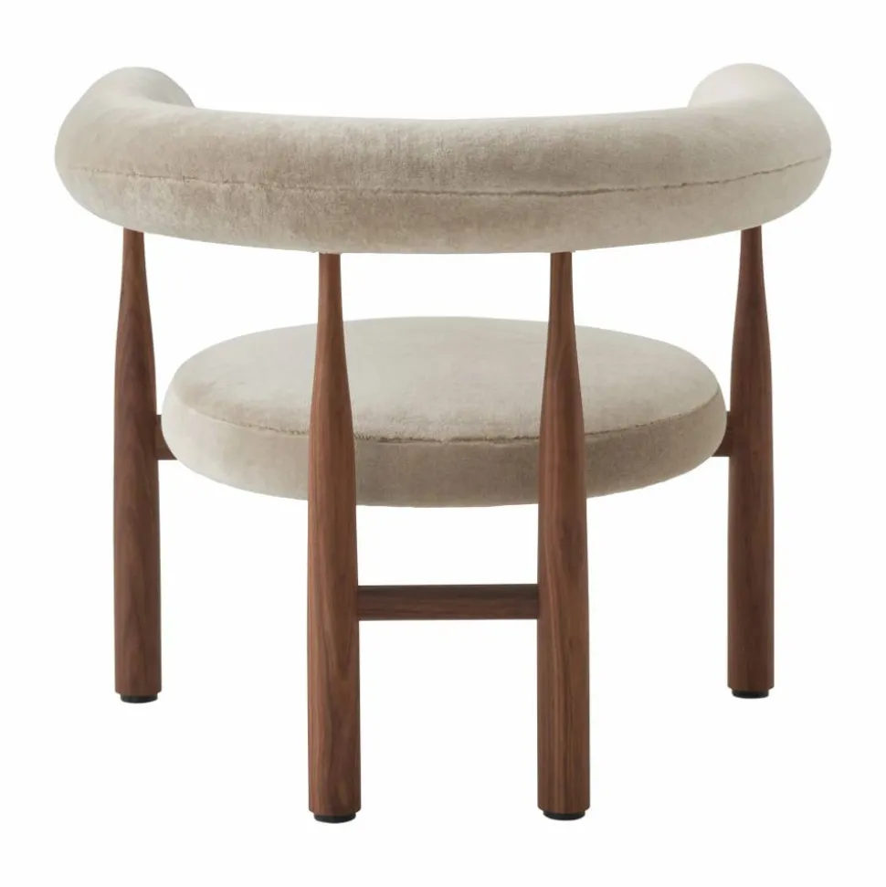 Bukowski Lounge Chair Walnut Rest 23