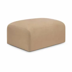 Bulky fotpall Light sepia 80x60 cm