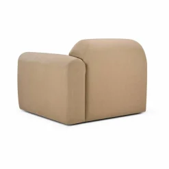 Bulky modulsoffa avslut armstöd vänster Light sepia
