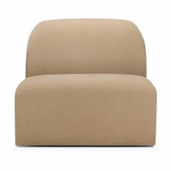 Bulky modulsoffa 1-sits mittmodul Light sepia