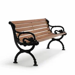 Byarum soffa Mahogny svart stativ 185 cm