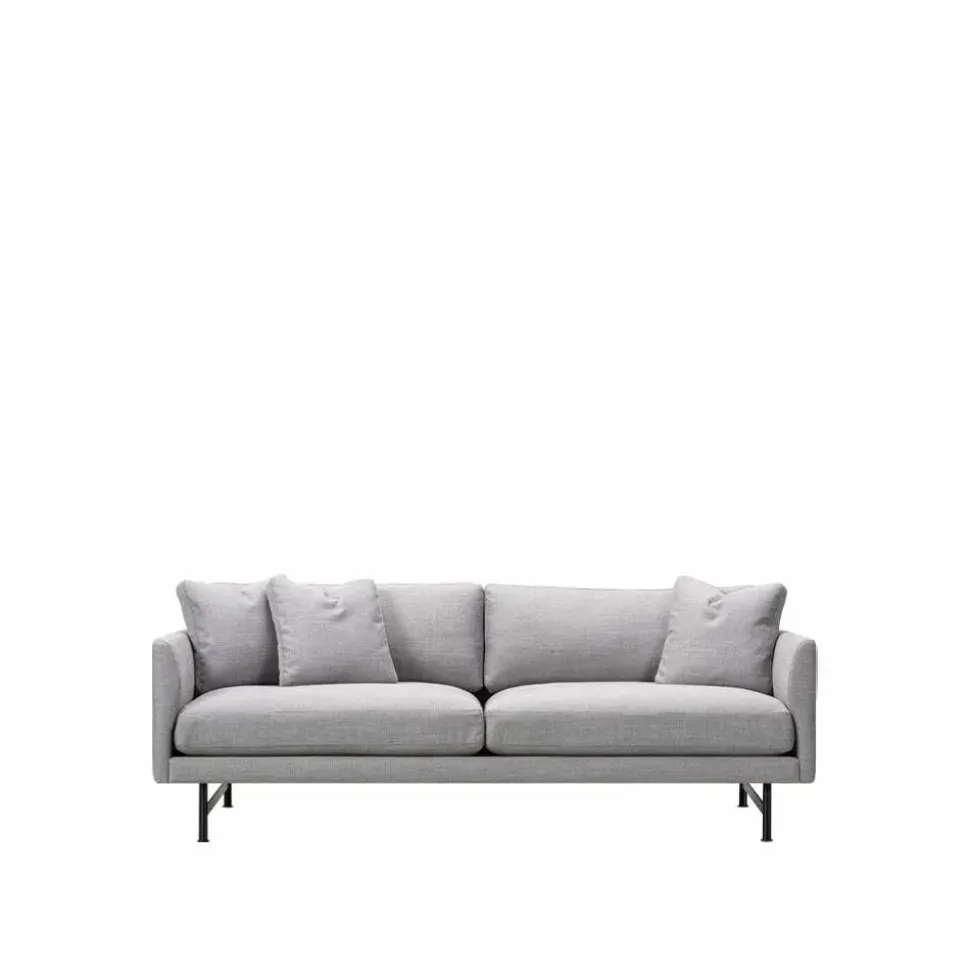 Calmo 5622 soffa 2-sits Sunniva 242-svart stål