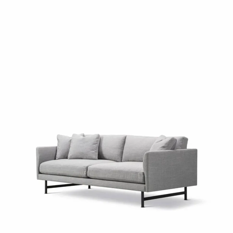 Calmo 5622 soffa 2-sits Sunniva 242-svart stål